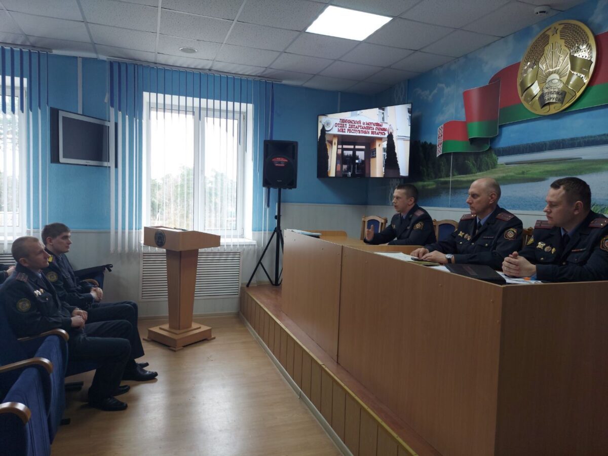 Учебный сбор прошел в Могилеве