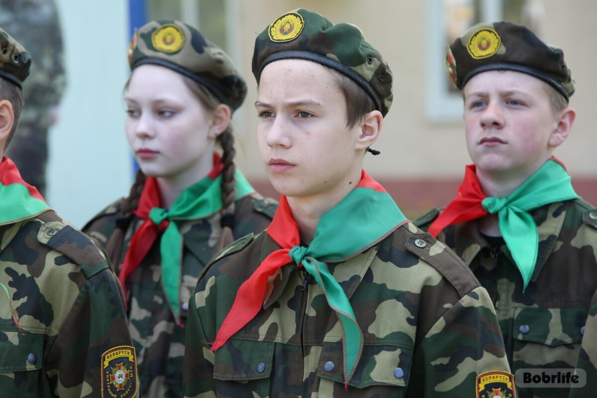 В Бобруйске прошел городской этап военно-патриотической игры «Зарница»