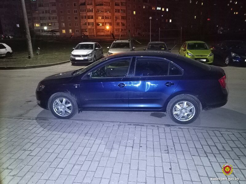 Пьяный могилевчанин беспричинно повредил ногами чужое авто