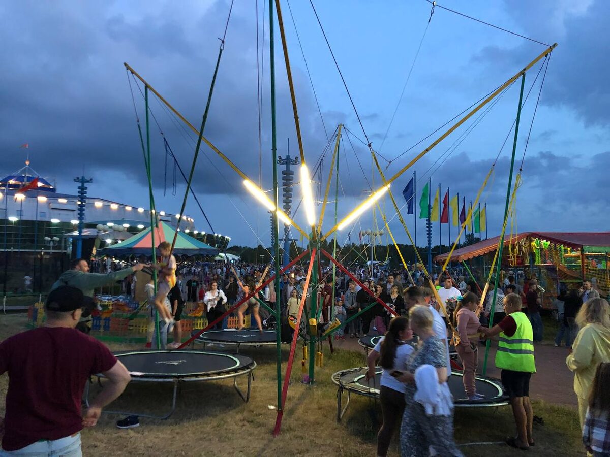 На праздновании Дня города Бобруйска есть развлечения на любой вкус