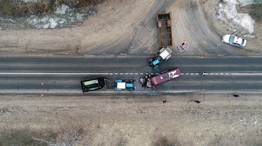 Прокуратура передала в суд дело тракториста, спровоцировавшего ДТП с пострадавшими в Бобруйском районе