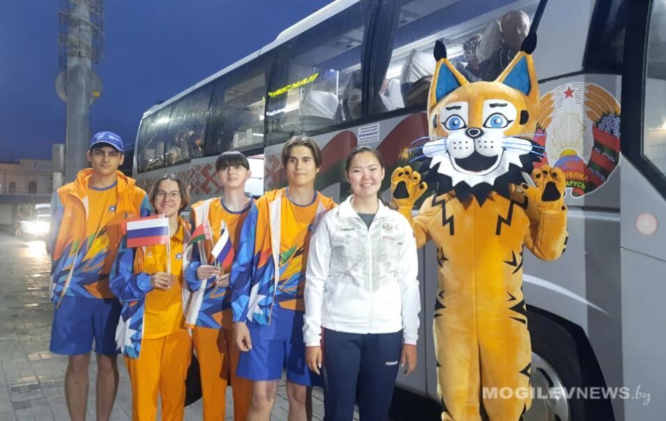 Спортсмены из России прибыли в Могилев для участия во II Играх стран СНГ