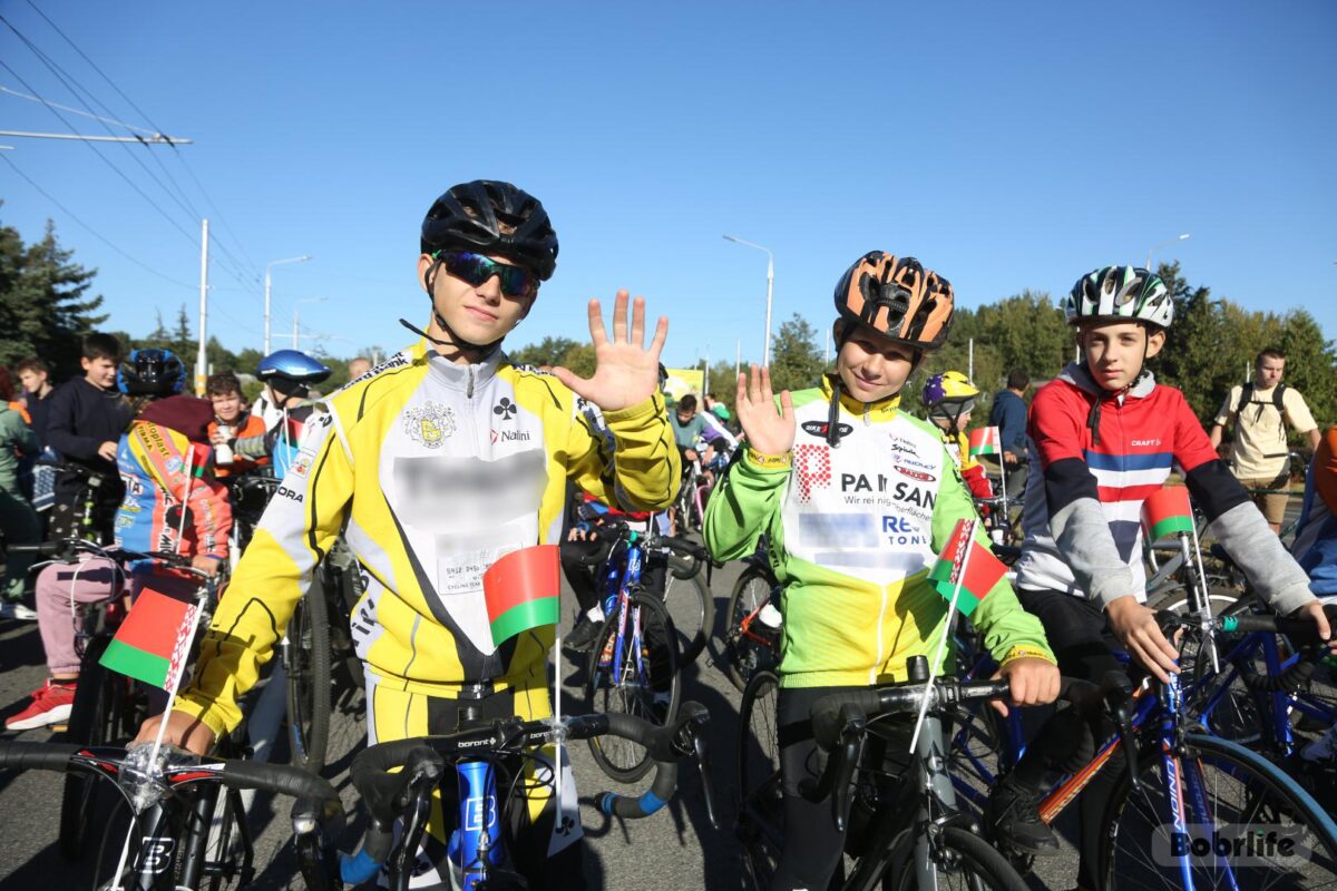 Большой городской велопробег «Мы едины» объединил около 3000 бобруйчан