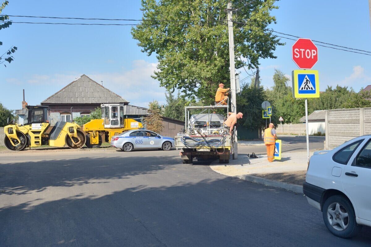 В Бобруйске продолжается ремонт дорог и благоустройство улиц ...