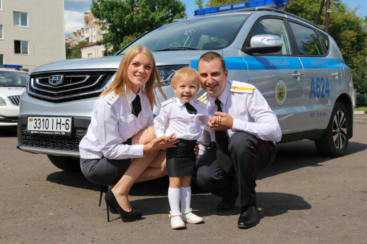 Трудовая династия. В Бобруйском отделе охраны проходит службу семейная пара Полищук