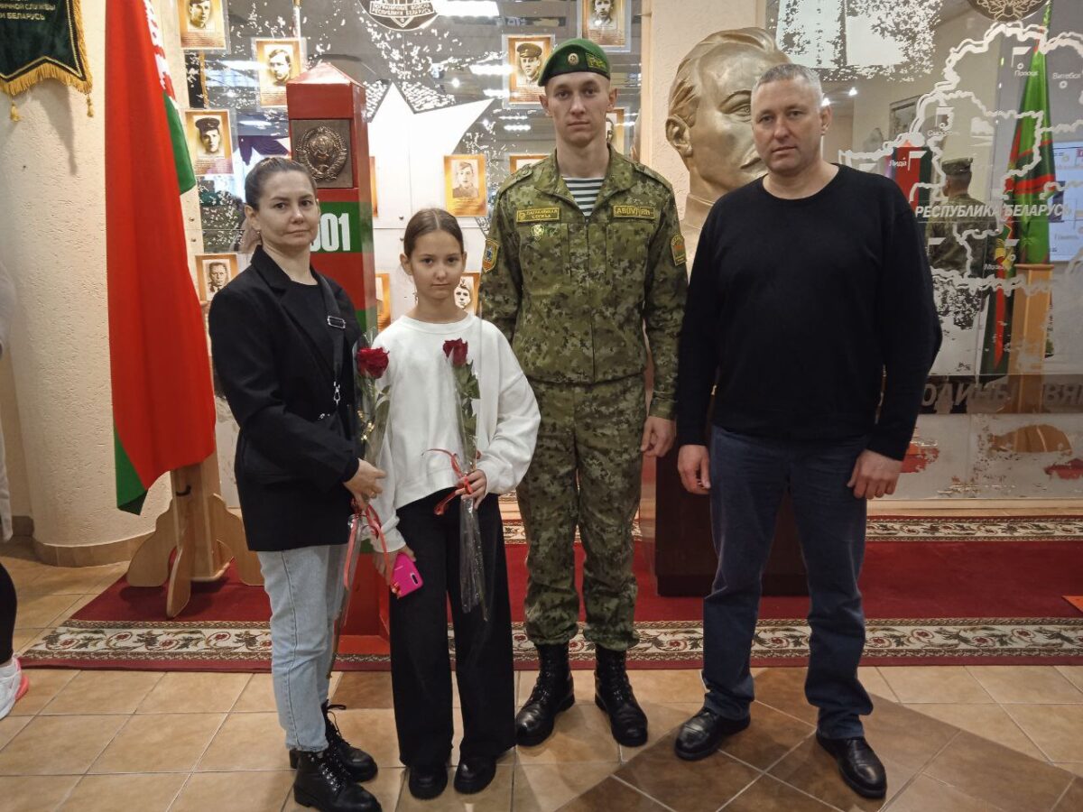 Достойно служат наши земляки в Мозырском пограничном отряде!