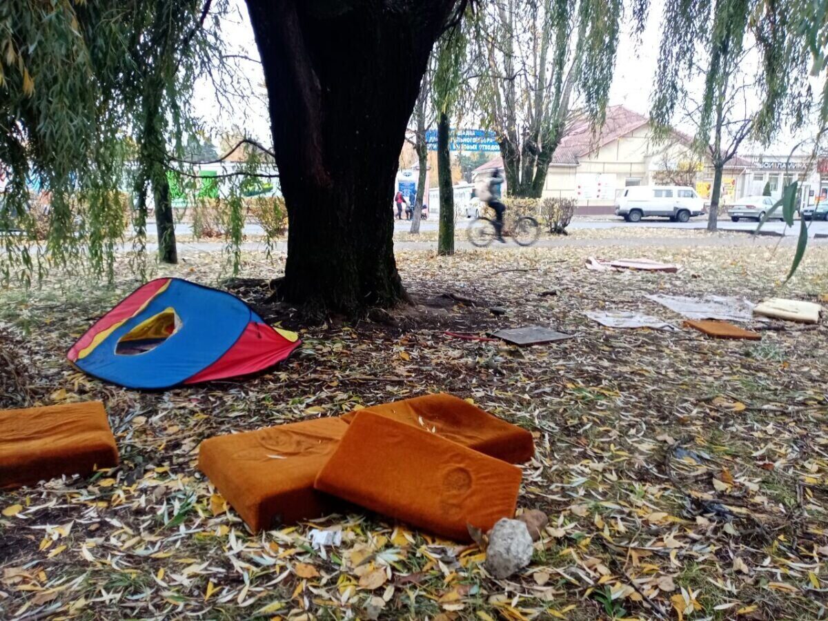 Очередная свалка