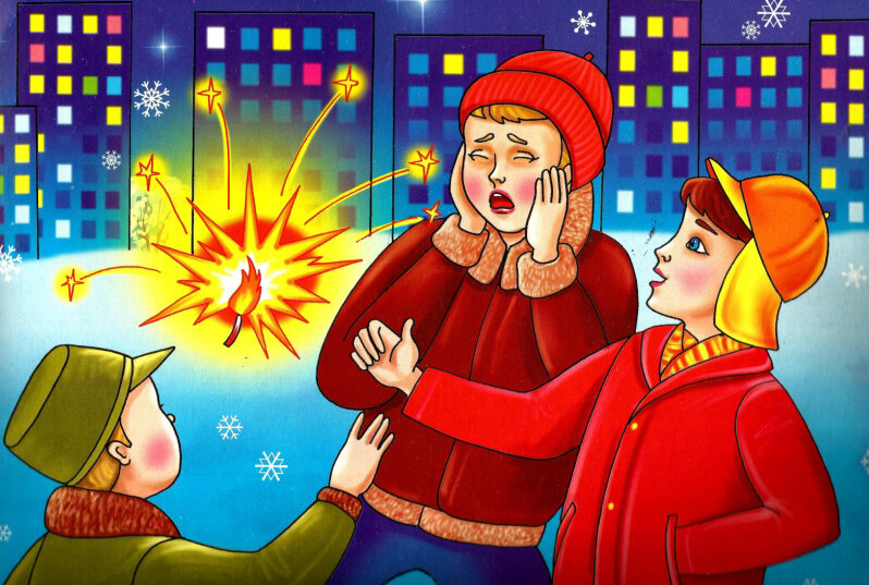 Петарды и хлопушки! Советы от МЧС для родителей