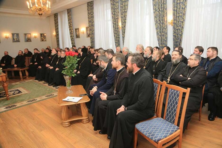 В Бобруйске прошло годовое епархиальное собрание