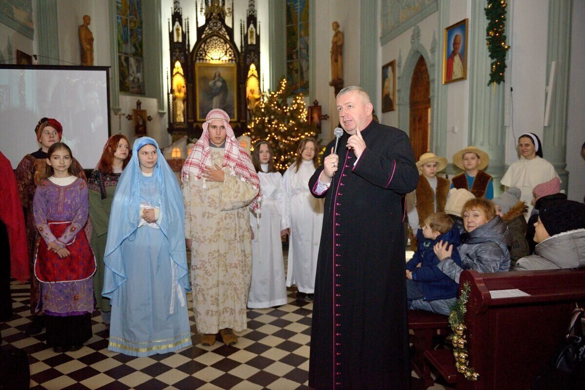Католики отмечают Рождество Христово