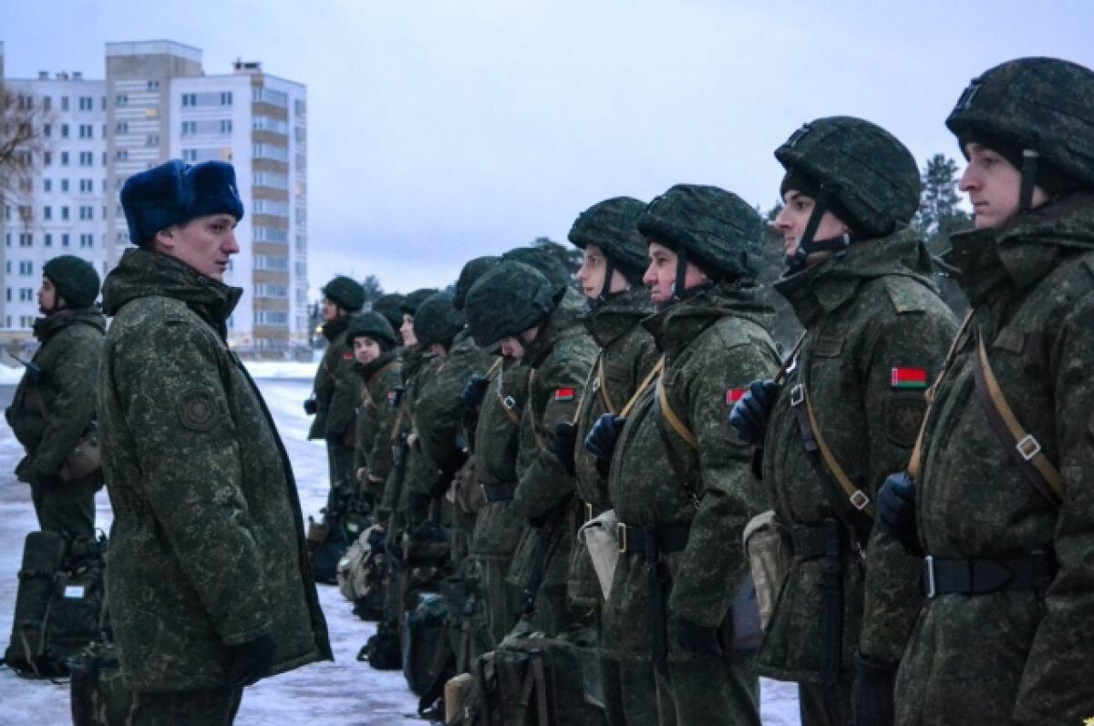 Военнослужащие Беларуси пройдут обучение на территории России
