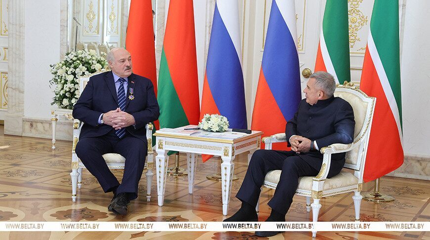 Лукашенко прилетел в Казань. Сегодня здесь открываются «Игры будущего»