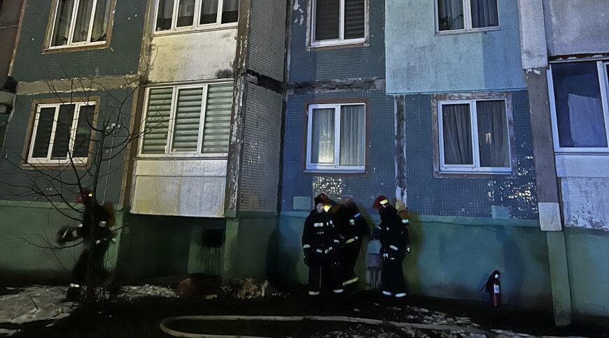 В Бобруйске при пожаре в подвале пятиэтажного дома погиб мужчина