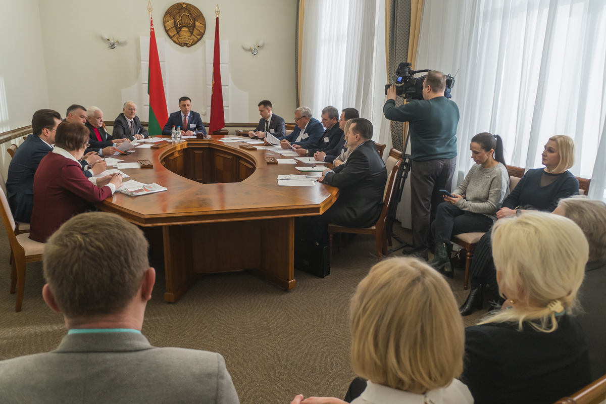 Итоговое заседание Могилевской областной избирательной комиссии состоялось в Доме Советов