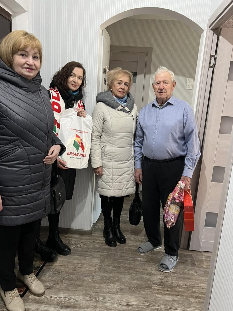 Поздравили с днем рождения ветерана Великой Отечественной войны