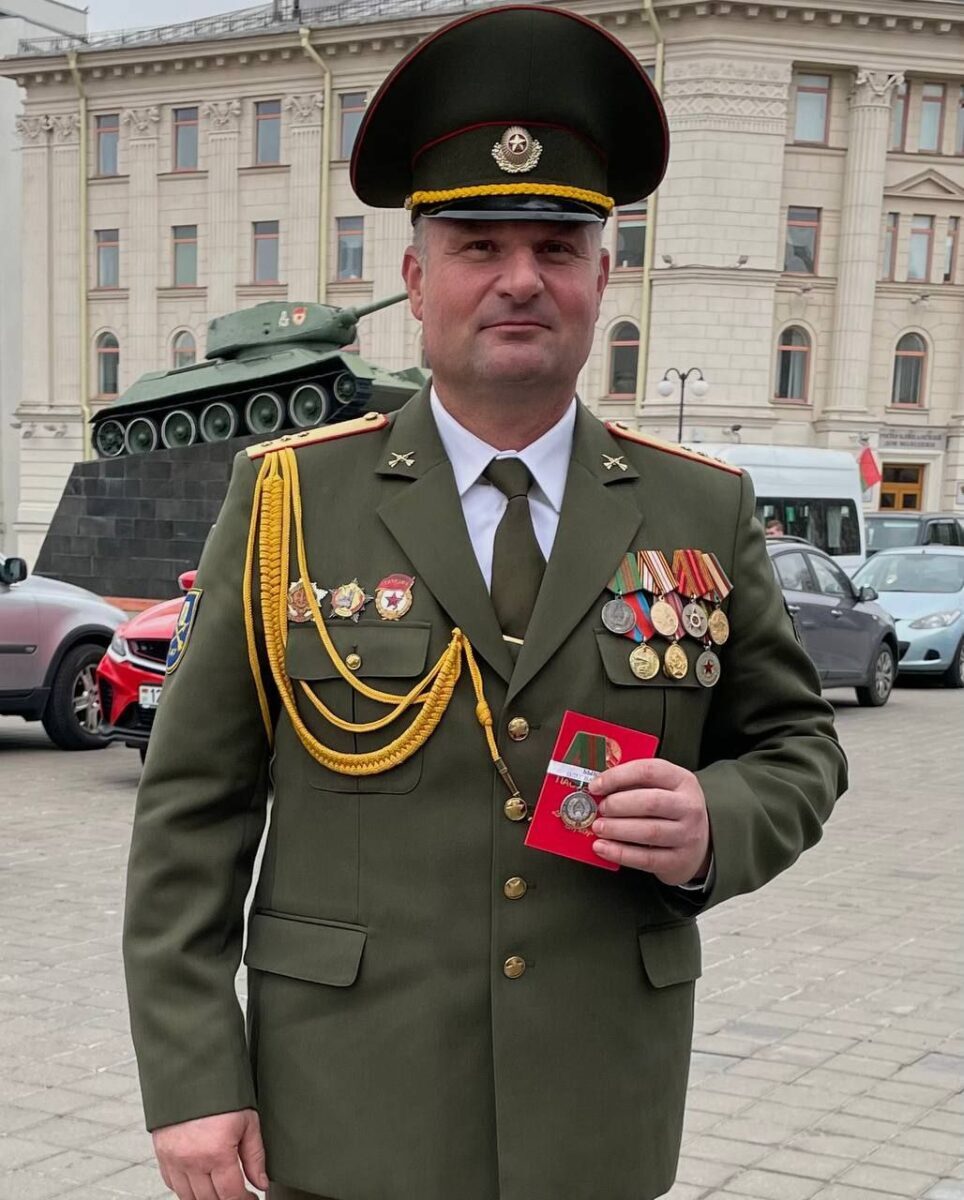 Бобруйчанин Олег Бывшев удостоен медали «За безупречную службу» II степени