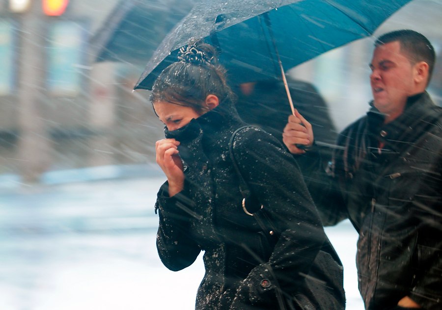 Порывистый ветер и сильные дожди прогнозируются сегодня в Беларуси