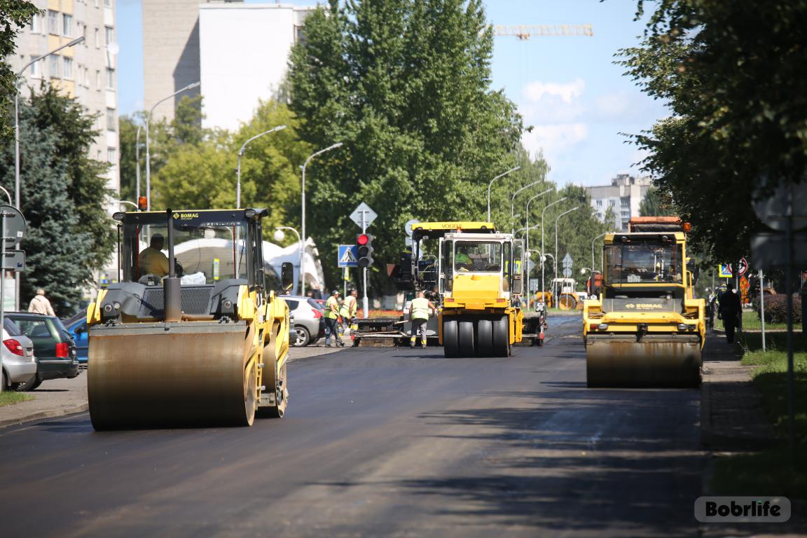Ремонт автодорог в Могилевской области. Информация на 23 апреля