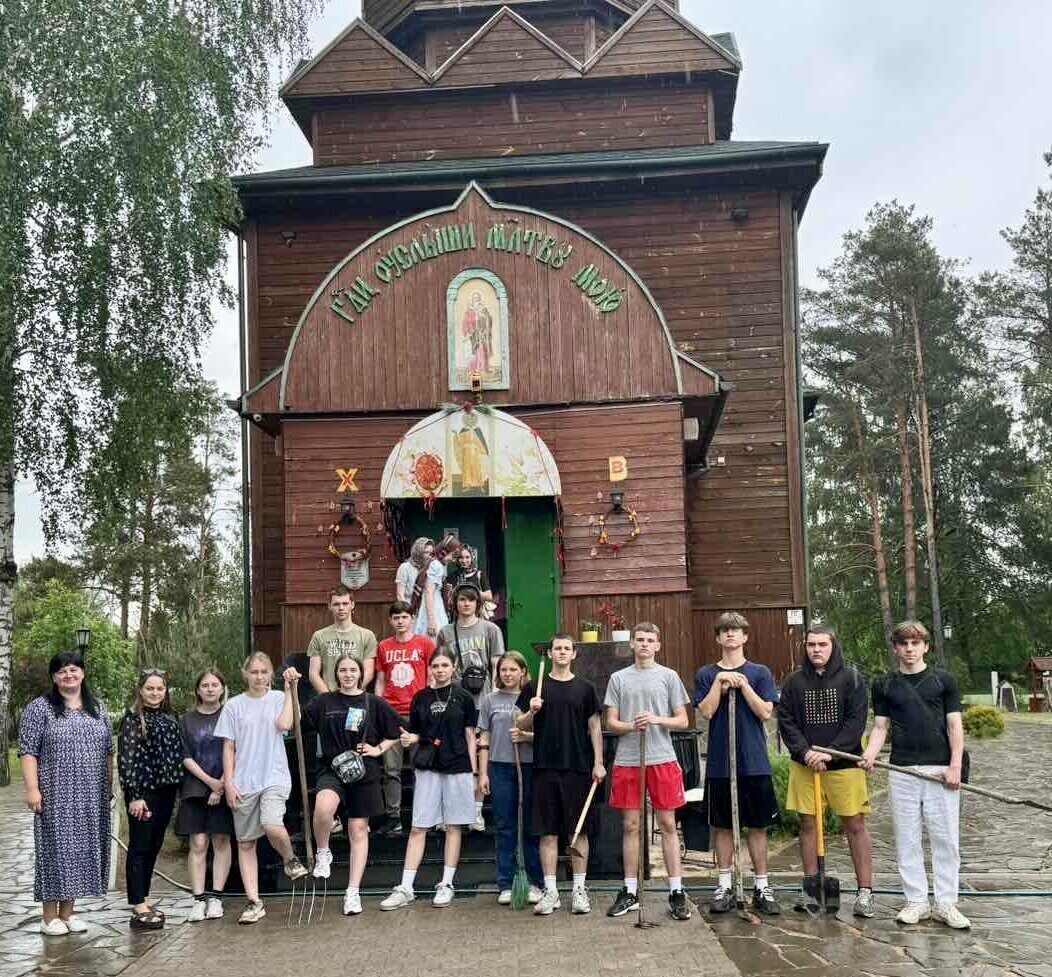 Добрые дела не заканчиваются! Союзная молодежь города активно участвует в районных этапах самой духовной акции Беларуси