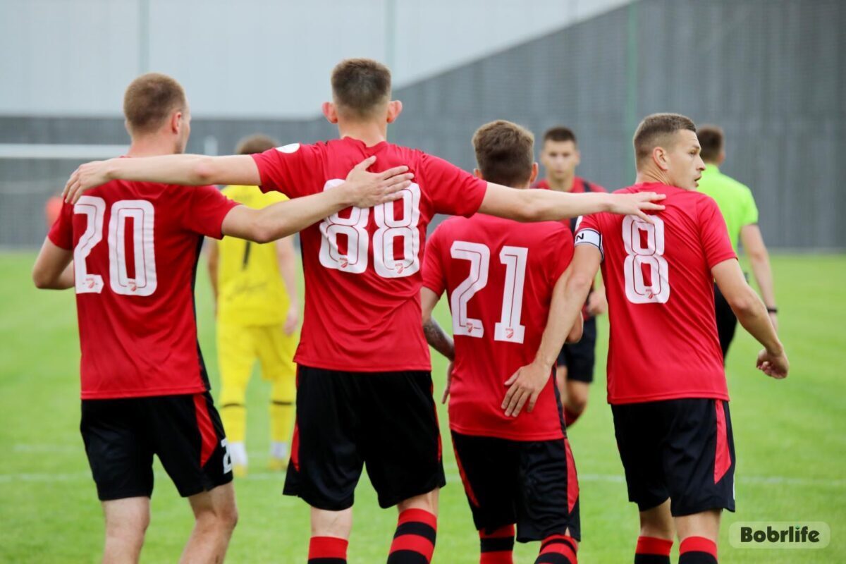 Победа ФК «Белшина» в Солигорске