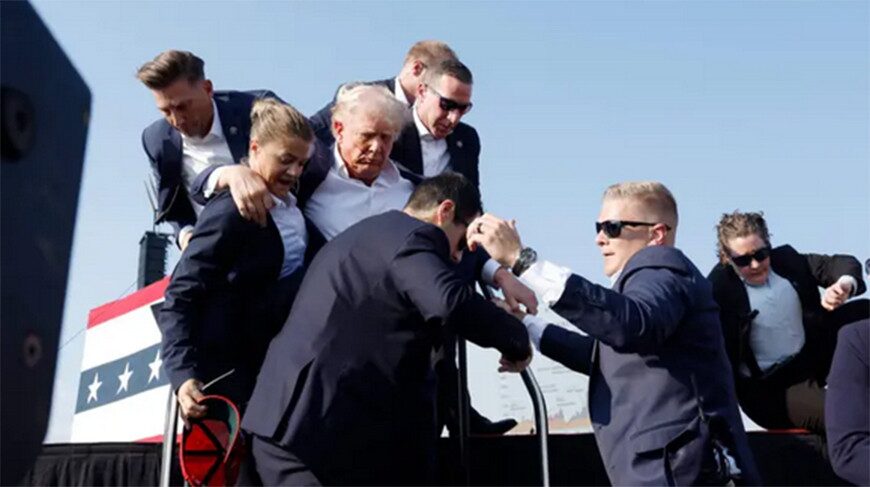 На Трампа совершено покушение во время митинга в Пенсильвании. Кто стрелял?