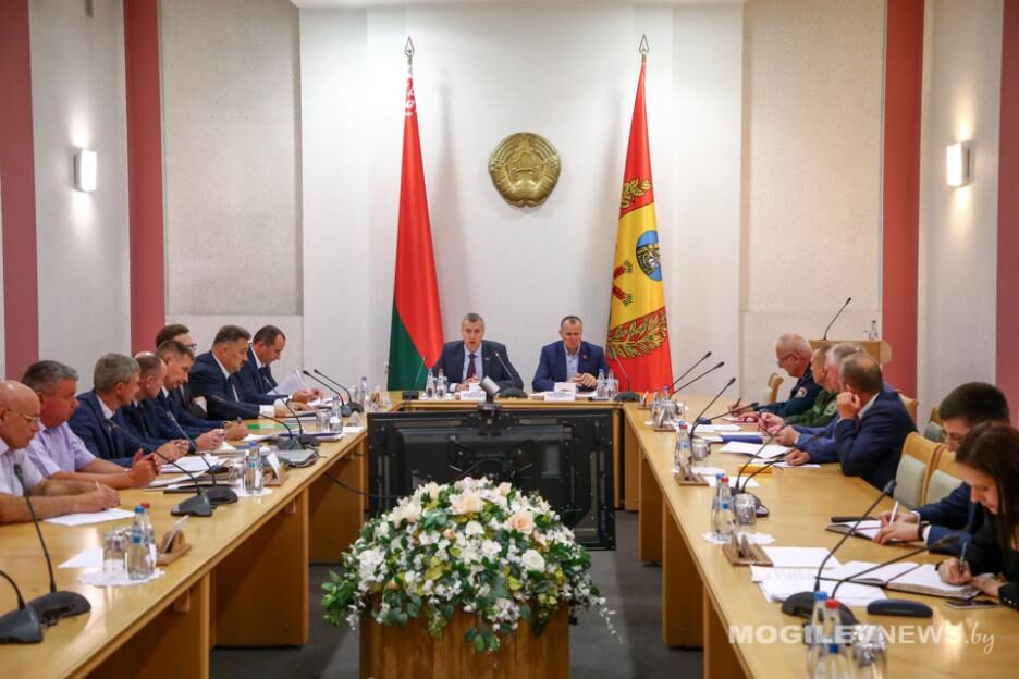 В Могилеве прошло совещание по вопросам преодоления последствий стихии