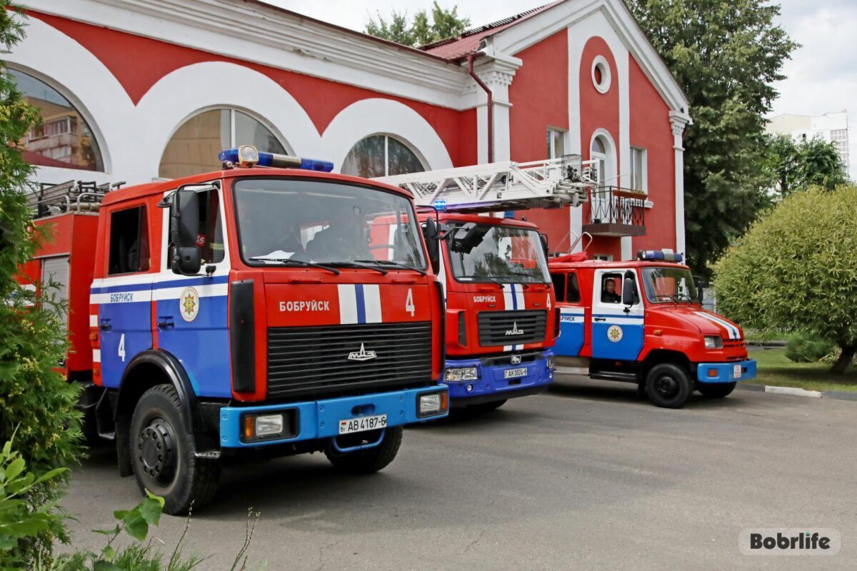 На пожаре в Бобруйске пострадал пенсионер