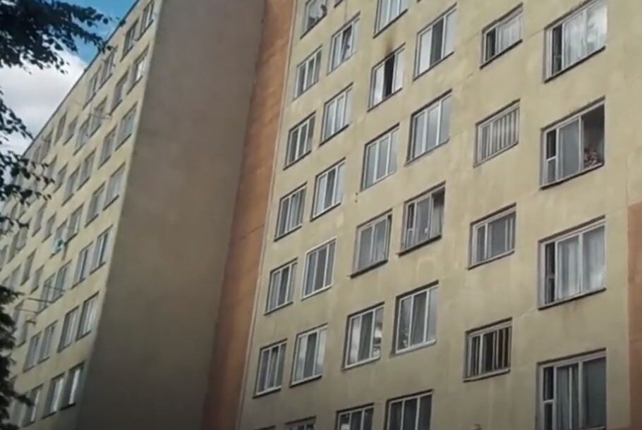 Пожар в бобруйском общежитии обошелся без пострадавших