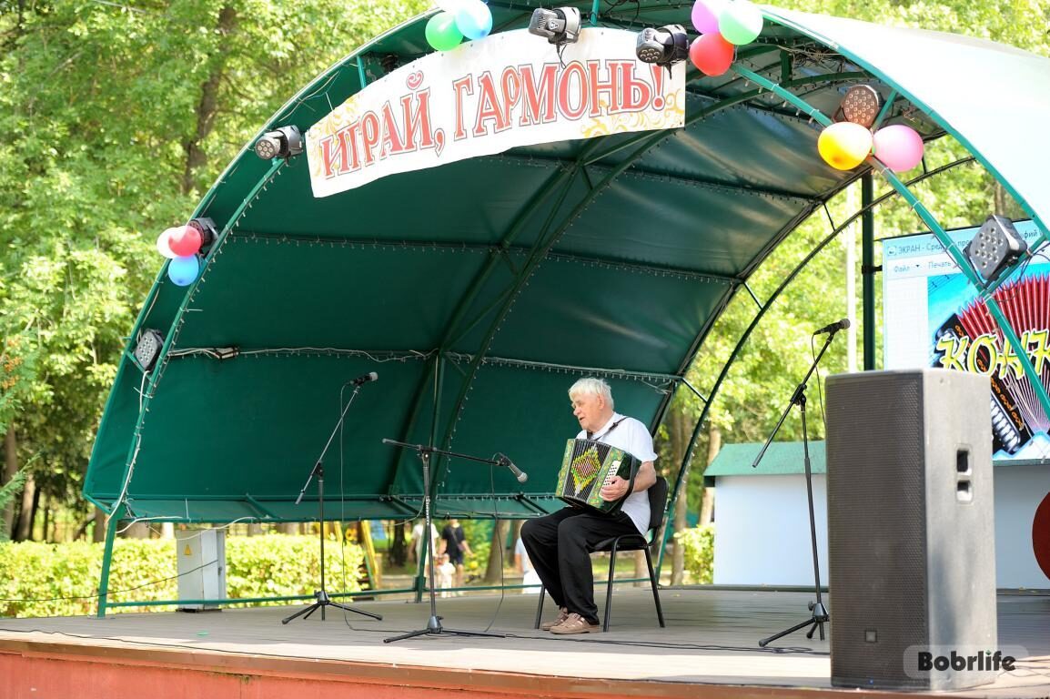 «Играй, гармонь!» в Бобруйске: яркий праздник народной музыки