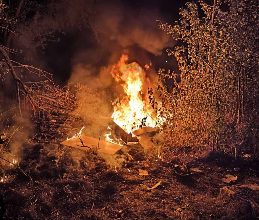 Горящая земля: на пожаре в Бобруйске погиб человек