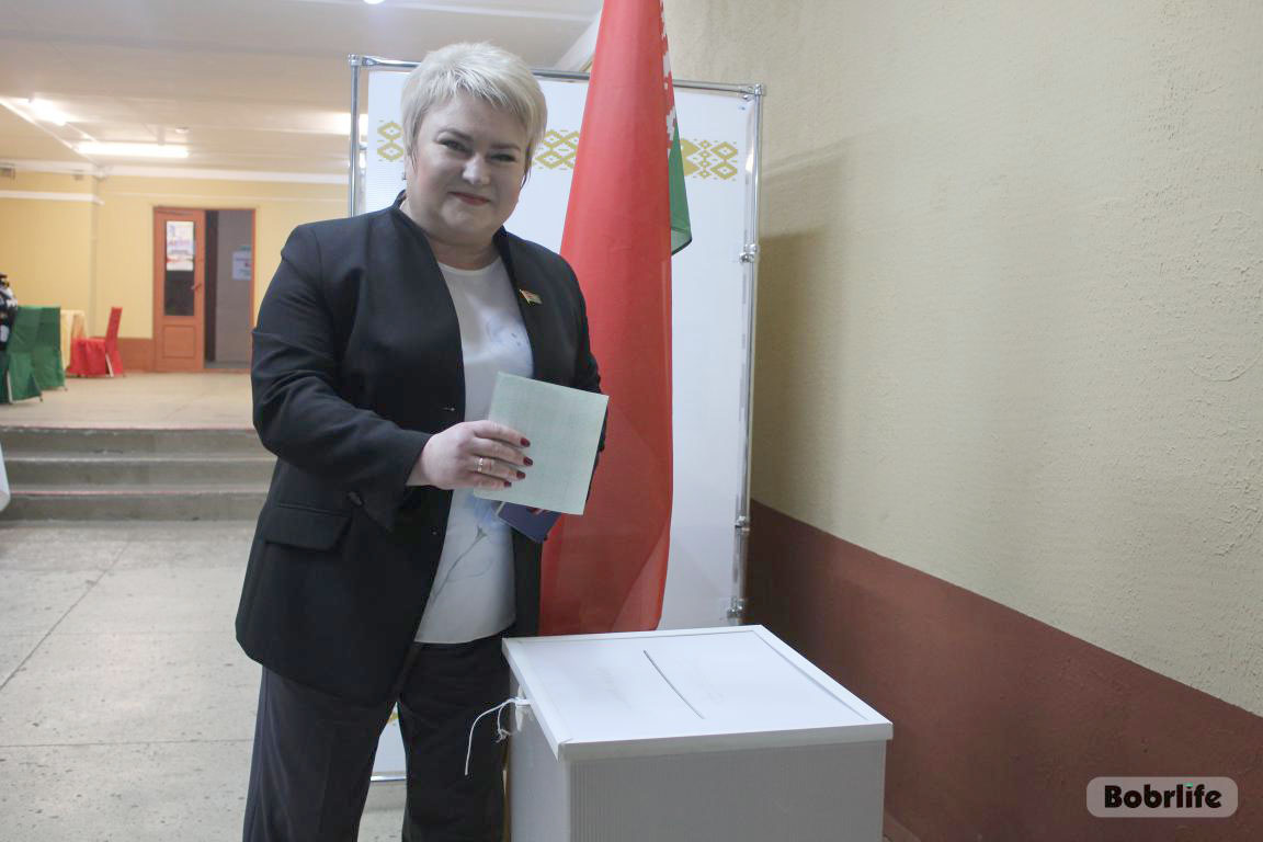 Депутат Палаты представителей Национального собрания Республики Беларусь Ольга Жук 26 января проголосовала первой