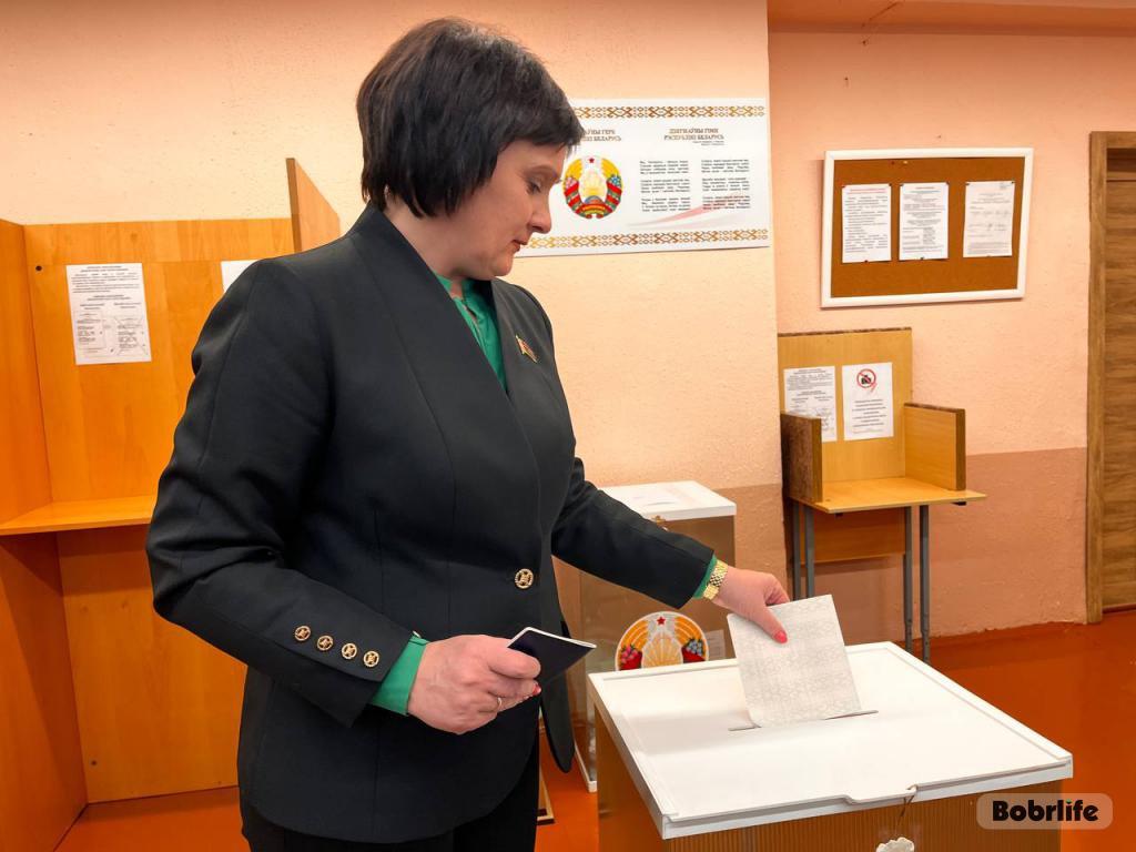 Депутат Палаты представителей Национального собрания Беларуси Оксана Приходько о проведении в Бобруйске выборов Президента Беларуси