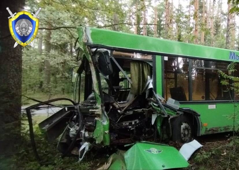 Следователи просят откликнуться пассажиров автобуса, попавшего в ДТП вблизи СТ «Химик»