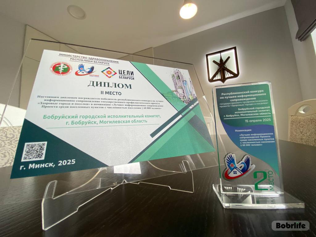 Бобруйск в числе победителей республиканского конкурса на лучшее информационное сопровождение государственного профилактического ЗОЖ-проекта