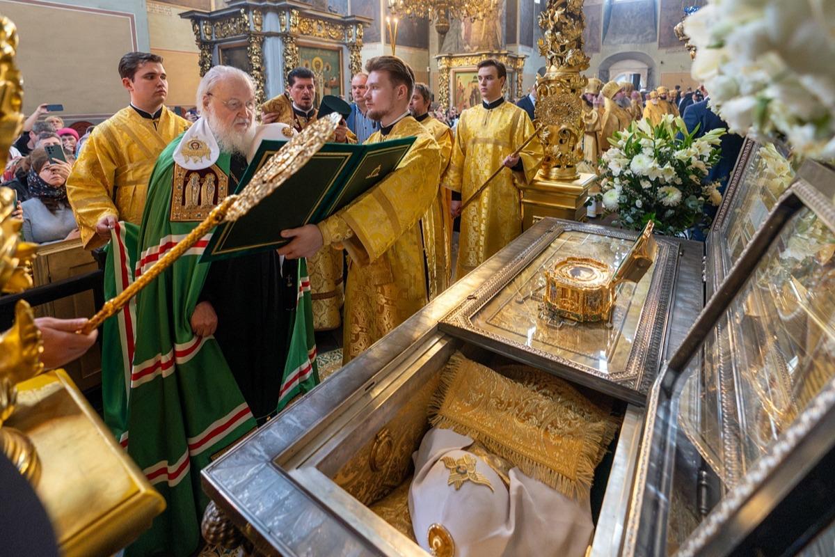 В Никольский кафедральный собор Бобруйска будет принесен ковчег с мощами святителя Тихона