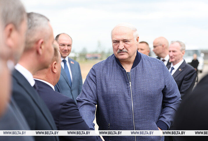 Лукашенко о ГОКе в Любанском районе: сравнить эту стройку можно с атомной станцией