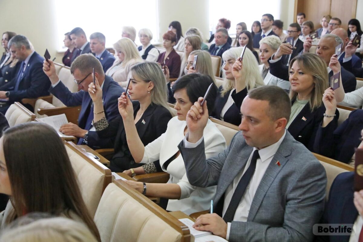 Здоровье бобруйчан и благоустройство города. Аспекты работы обсудили на сессии Бобруйского горсовета депутатов