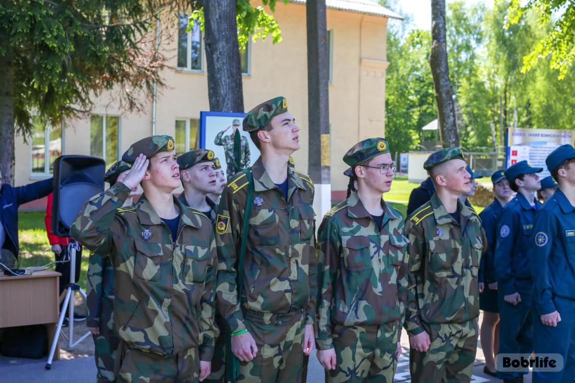 Городской этап военно-патриотической игры «Орленок» состоялся в Бобруйске