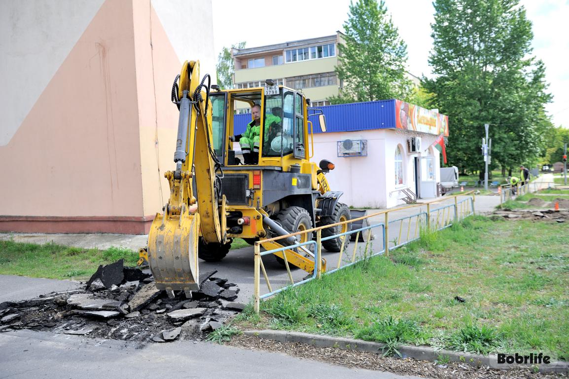 На улице Карла Маркса вместо асфальта скоро будет тротуарная плитка