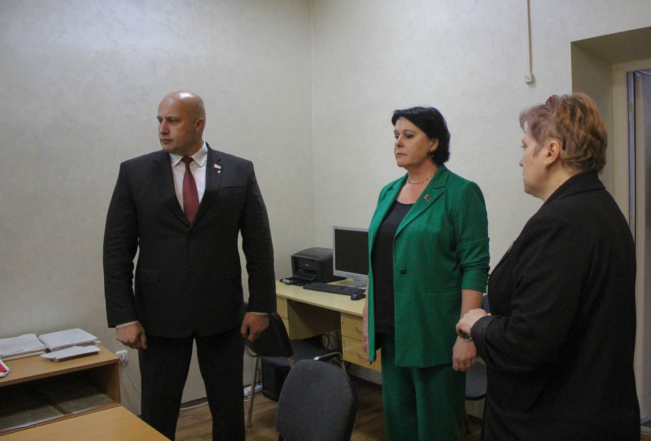 Курс на развитие. Председатель горисполкома совершил рабочий визит в администрацию Ленинского района