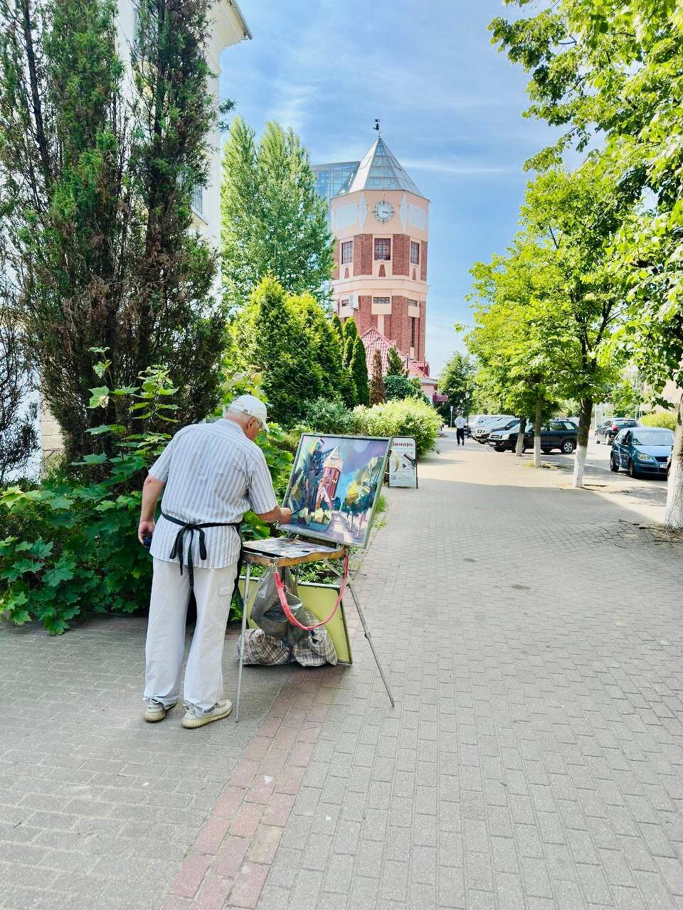 Бобруйск на холсте, или Красоты вам в ленту