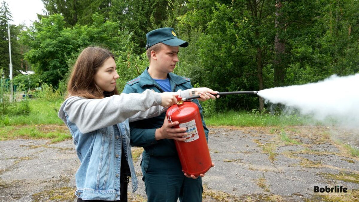 В оздоровительном лагере «Мечта» проверили исправность пожарной автоматики – профилактическую акцию провели бобруйские спасатели