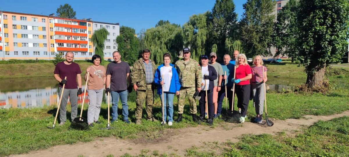 Работа кипит. Как проходит субботник в Бобруйске