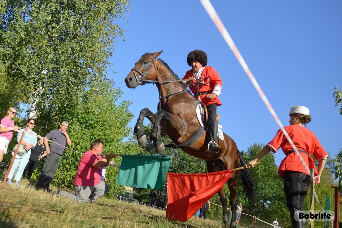 Семейные традиции. Конный театр «Есаул» представил зрелищное шоу в рамках фестиваля «Добрыя людзi»