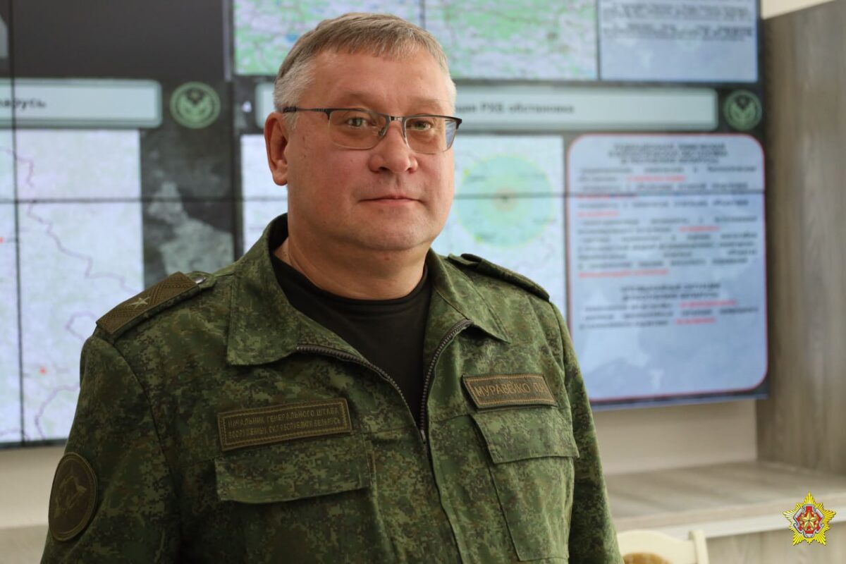Генерал-майор Павел Муравейко сделал заявление по поводу приближения сегодня ночью беспилотников к территории Польши и Литвы