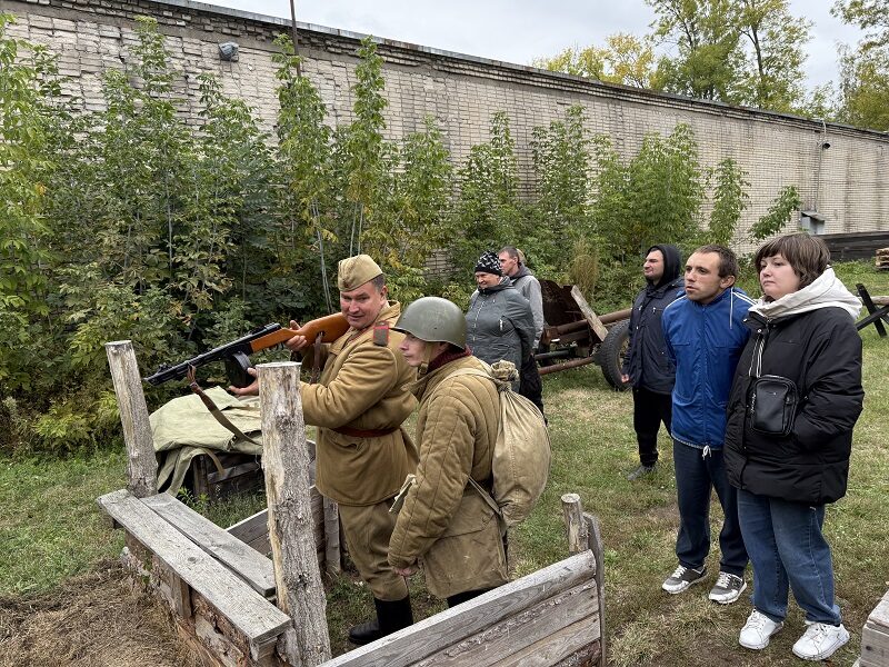 Военное время: как это было. Бобруйчане побывали в «Полевом лагере Красной Армии»