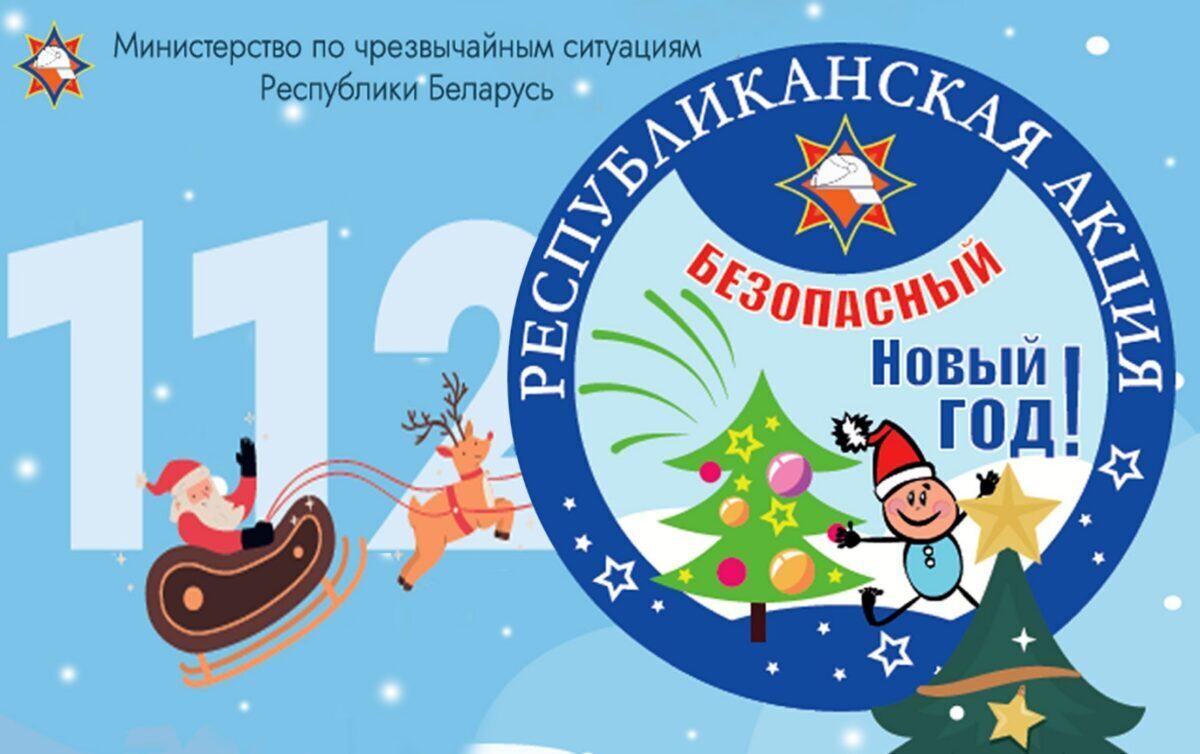 На Бобруйщине стартует акция «Безопасный Новый год!» от МЧС. Празднуйте без пожаров и травм