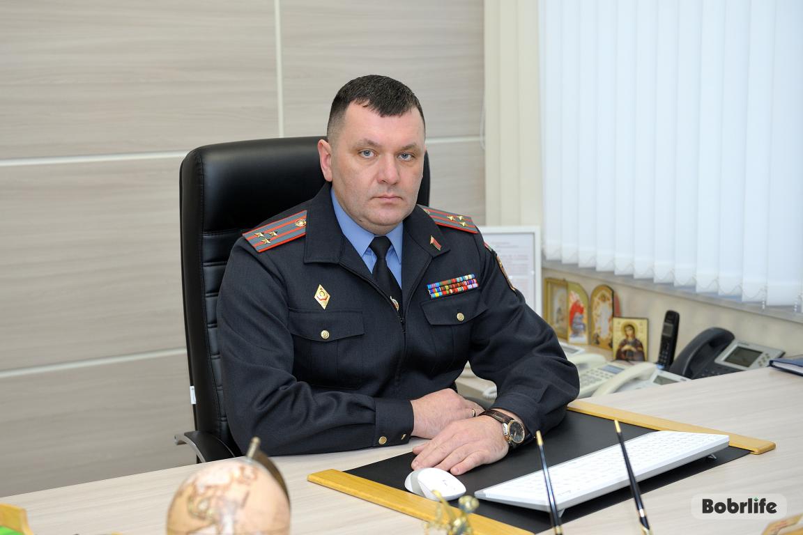 Начальник УВД Бобруйского горисполкома Павел Змитер: «Наши сотрудники – настоящие патриоты своей страны»