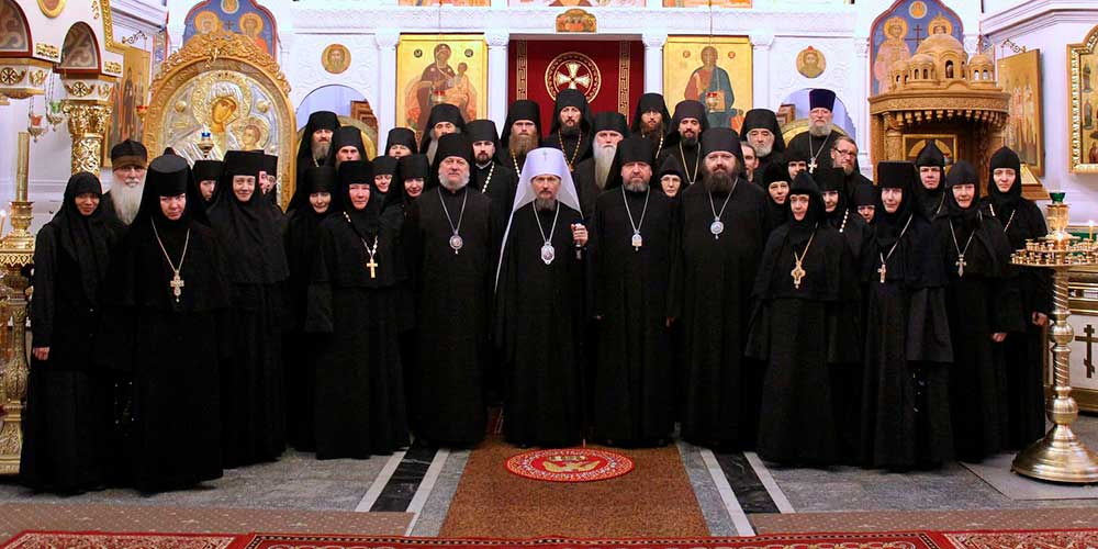 Представители Бобруйской епархии приняли участие в заседании монашеской секции «900-летие Полоцкого Спасо-Евфросиниевского монастыря»