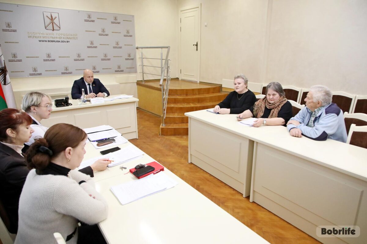 Доступный диалог. Председатель Бобруйского горисполкома провел прием граждан